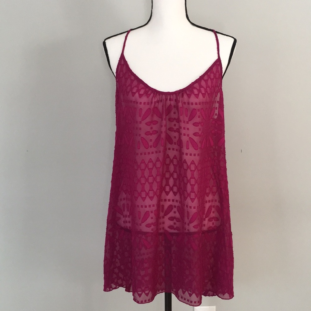 Hot Pink Coverup